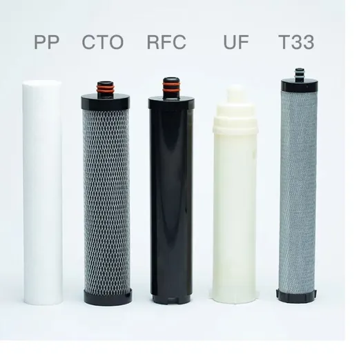 Cartușe de filtrare pentru toate etapele unui sistem de tratare a apei