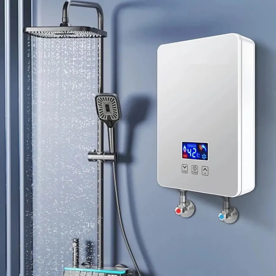 Încălzitor electric instant Air Tone montat pe perete, deasupra chiuvetei
