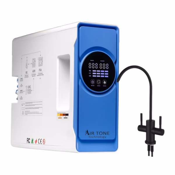 Sistem de osmoză inversă Direct Flow Air Tone Technology, cu robinet negru
